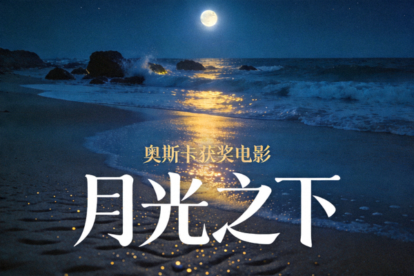 奥斯卡获奖电影《月光之下》海边月光场景